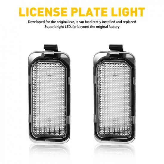 For Ford Transit 150 250 350 HD White CANBUS LED 6000K License Plate Light Lamp