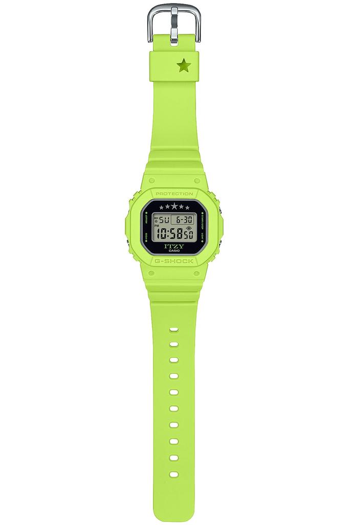 Casio G-Shock Watch (Official Japanese Product) ITZY Collaboration Model, Made with Biomass Plastic, GMD-S5610IT-3JR, Women's, Green