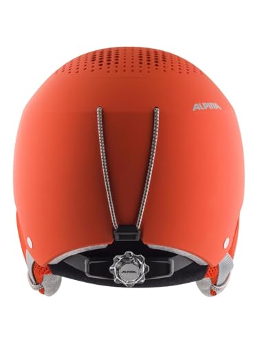 ALPINA ZUPO Children's Ski and Snowboard Helmet with Adjustable Dial and Breathable Fit, Sizes 54-58cm