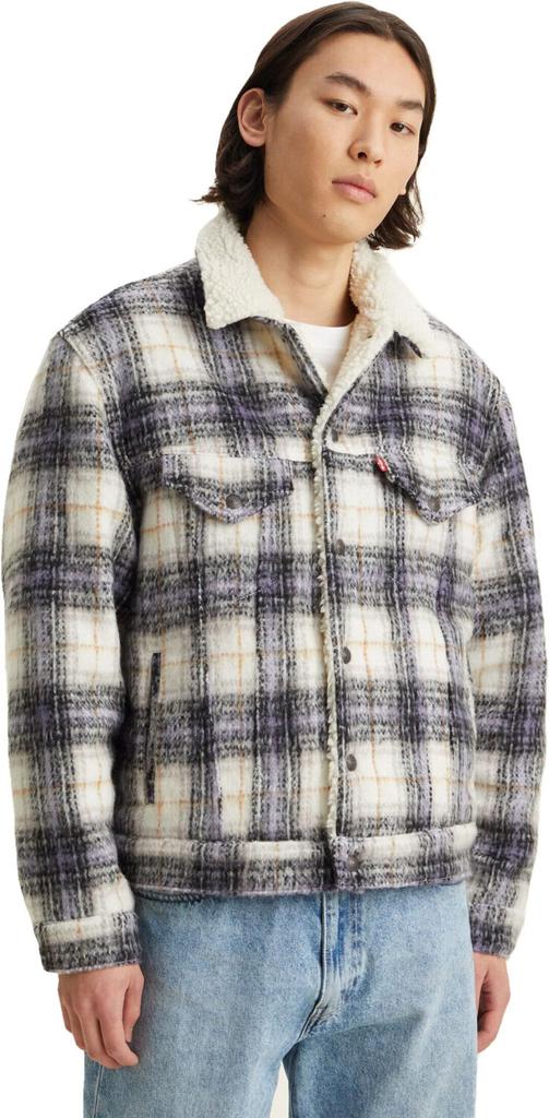 Демисезонная куртка Levi's Type 3 Sherpa Trucker Jacket nico tofu