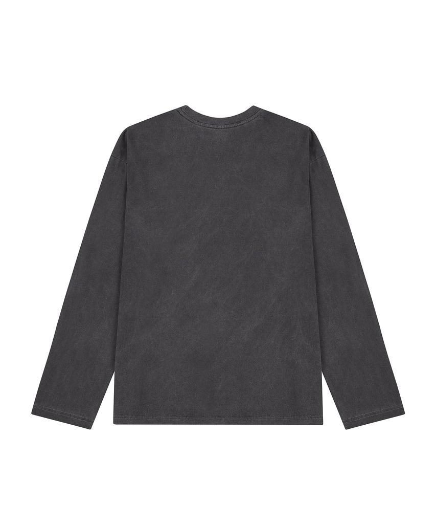 BLUEING BLUEING Club Long Sleeve [Pigmernt Charcoal]