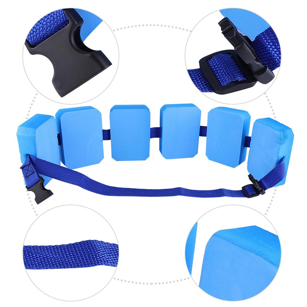 Lightweight Life Safety Swimming Learning Training Aid Waist Float EVA Adjustable Belt