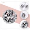Charms Do Pandora Zawieszka Charms Romantyczna Róża Moda Trusky
