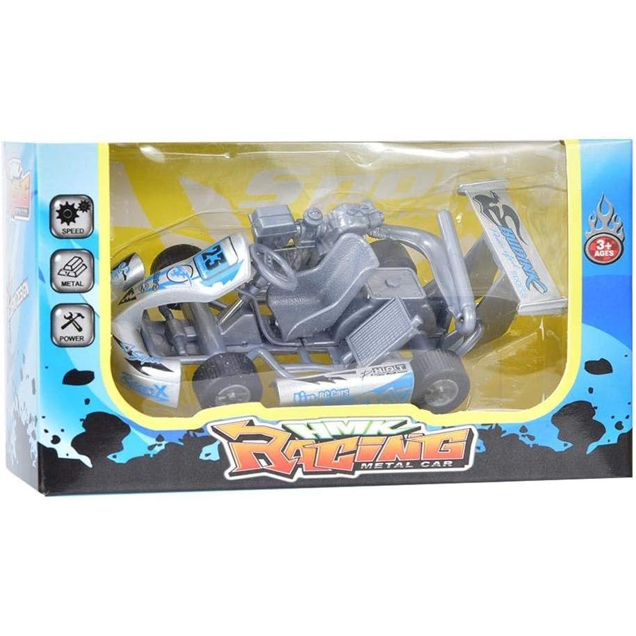 1/32 Scale Kid Model Car Toy, Baby Children Alloy Pull Back Racing Go-Kart Mini Car Vehicles Toys for Toddlers Boys Girls Christmas, New Year Gifts