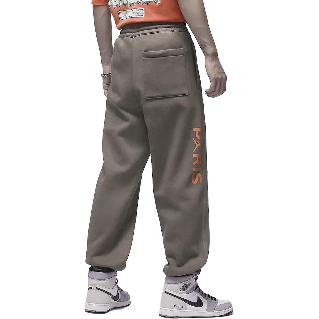 Jordan Paris Saint-Germain Collaboration Lace-Up Casual Jogger Knit Pants Men Bottoms Light-Brown DZ2950-274