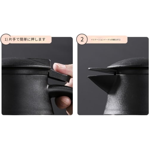 Thermos Water Bottle, Insulated Pot, Tabletop Pot, 304 Stainless Steel, 48-Hour Thermos Insulated Pot, 2L, Vacuum Stainless Steel, Tabletop Coffee Pot