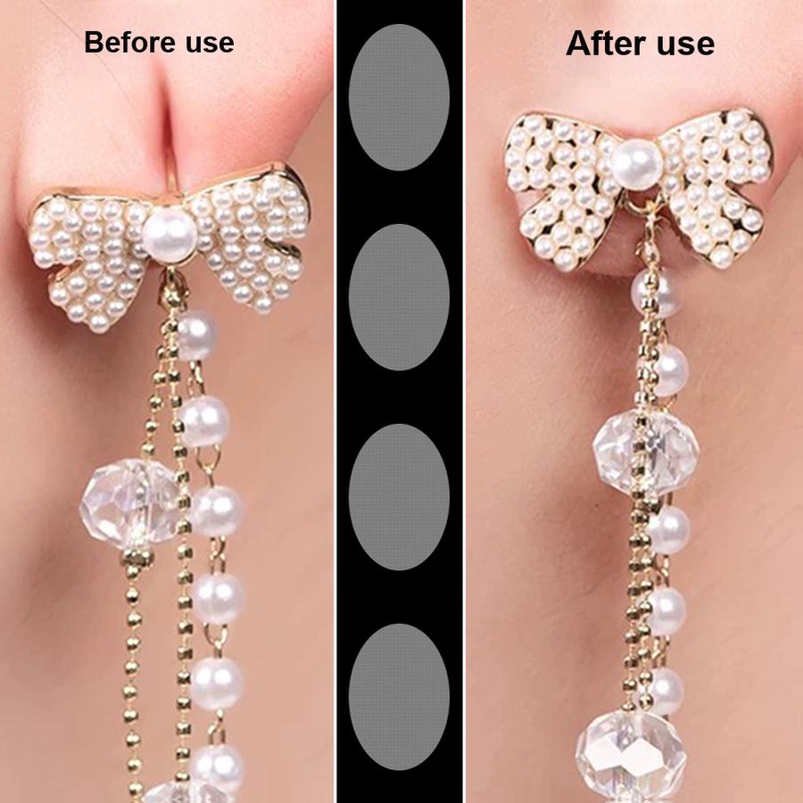 50 Pcs Transparent Ear Piercing Healing Supports Invisible Ear Piercing Protection Stickers