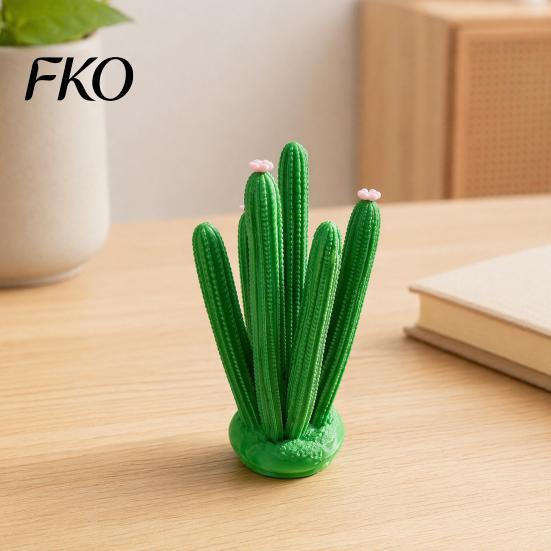 One-piece PLA Jewelry Stand Cactus Stand, Creative Desk Organizer for Earrings Necklaces Keys, Decorative Key Hanger Cute Vanity Office Decor , Unique