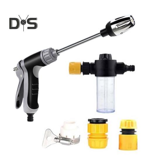 

Водяной спринклер высокого давления, спринклер для мойки автомобилей с 3 разъемами, многоцелевой очиститель, полив сада, мойка автомобилей 1 Set