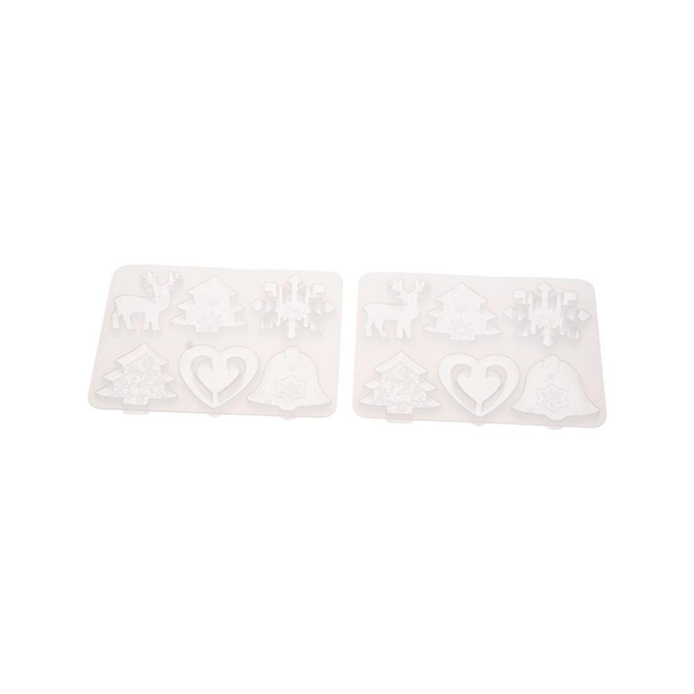 Pendant Resin Crafts Resin Ornament Christmas Decoration Casting Mould Epoxy Mold Silicone Mold