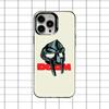 Etui Na Telefon Mf Doom Wielkimi Literami Dla iPhone 16,15,14,13,12,11,8,7,Pro,Max,Plus,Mini,XS,SE Odporne Na Upadki Czarne Matowe Twarde