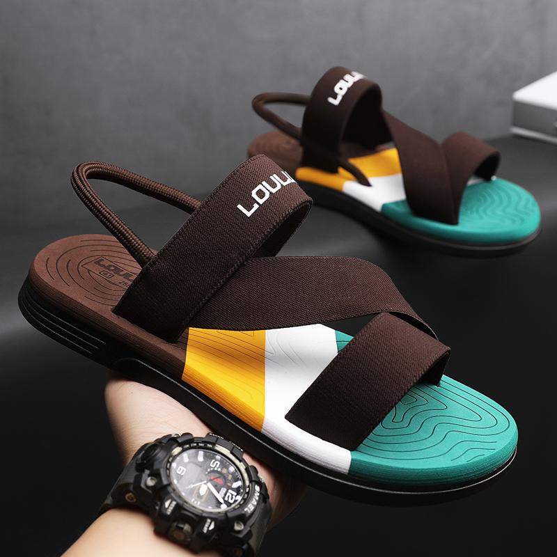 Sale Summer Wear-Resistant Sandals, Versatile, Casual and Fashionable Outdoor Beach Shoes, Simple Sports Shoes for Men