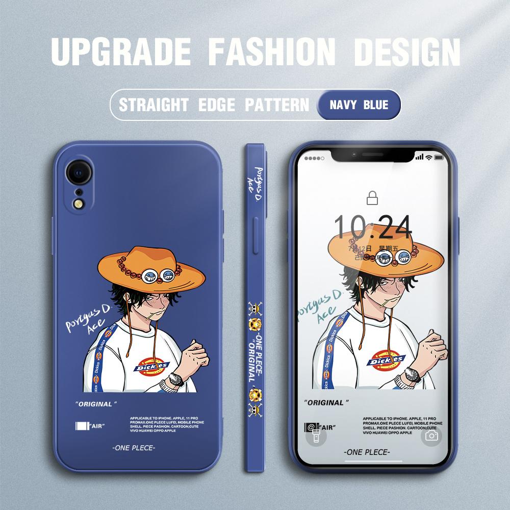 Popular Anime Phone Case for Xiaomi Redmi POCO Mi 11 Lite 5G Note10 Pro Soft Full Protection Square Liquid Silicone Cellphone Back Cover