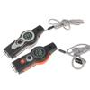 7 In1 Outdoor Survival Whistle Keychain Compass Magnifier Led Light Thermometer