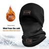Fleece Hood Neck Gaiter Set Windproof Warm Outdoor Cycling Ski Mask