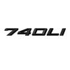 For BMW 7 Series E65 E66 F01 F02 F03 F04 G11 G12 G70 3D Car Tail Trunk Letter car sticker 730Li 740Li 750Li Emblem Sticker