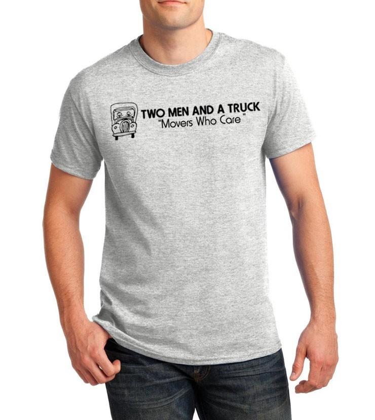 TWO MEN And A Truck Movers T-shirt Unisex T-Shirt XXL