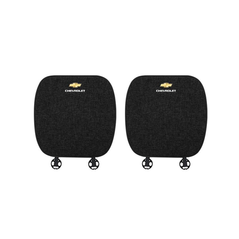 Car Seat Cushion Cover Breathable Flax Fabric Soft Pad For Chevrolet Spark Captiva Cruze Malibu Equinox Trax Camaro Blazer