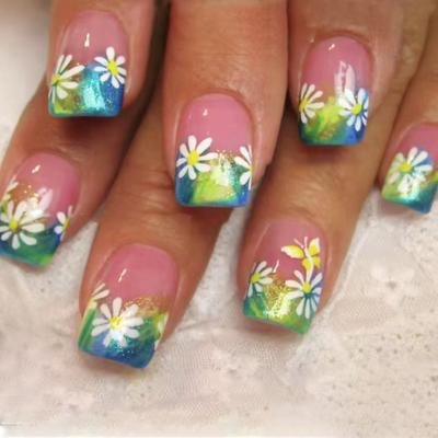 Unghie Finte Press-on Stick Colla su Unghie Unghie False Unghie Acriliche Unghie Artificiali Finte per Design di Nail Art Fai da Te