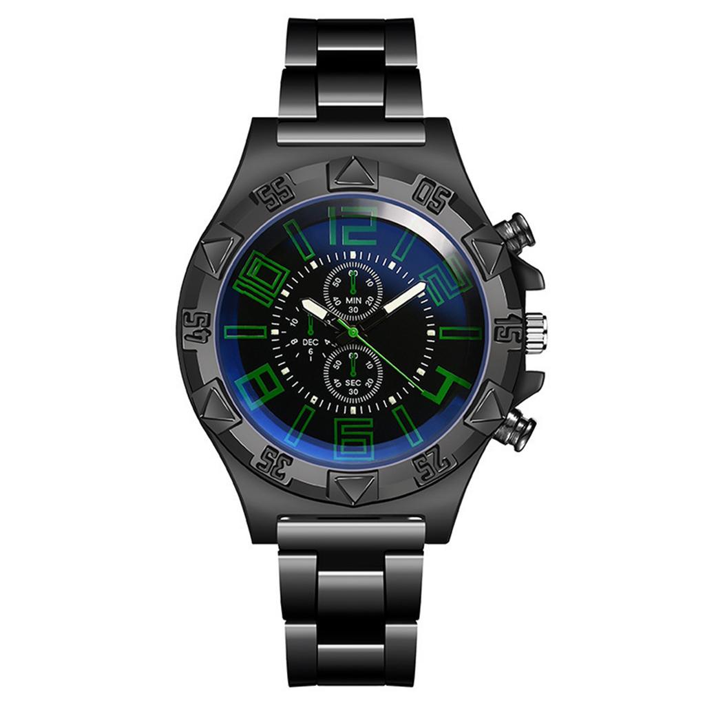 Men's Waterproof Luminous Running Alarm Clock Watch