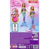 Poupée Sirène - Barbie - Flower Magic - Fleurs Éclorent - Jouable Dans l'Eau - Multicolore
