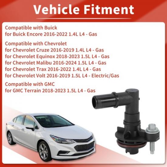 PCV Valve For Chevrolet Cruze Malibu For Cadillac Terrain For Buick No.12685407
