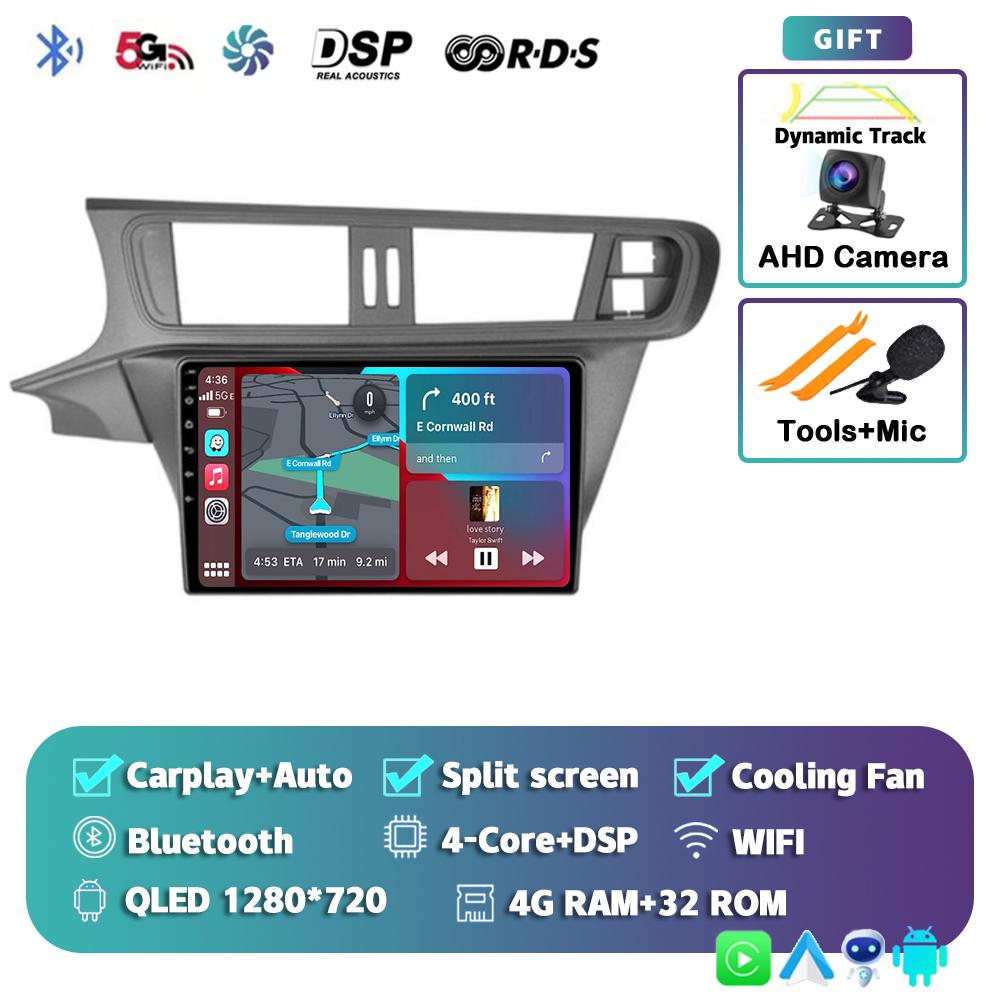 Android 14 Carplay Auto For Citroen C3-XR 2010-2018 Car Radio Multimedia Video Player Navigation GPS Stereo Head Unit Wifi+4G BT