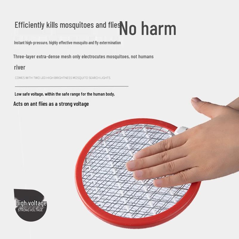 Rechargeable 2025 Electric Mosquito Swatter & Killer Lamp: Safe Household Repellent for Babies & Pregnant Women