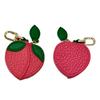 Cute Fruit Coin Purse Zippered Blueberry Wallet Bag Charm Avocado Peach Watermelon Keychain Charm Mini Pouch Gift for Women Girls