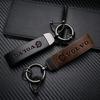 Car Vintage Leather Keychain Auto Logo Key Ring Accessories For Volvo ES90 EC40 EX40 EM90 XC90 V90 V60 XC60 V40 S80 S60 S90 C40
