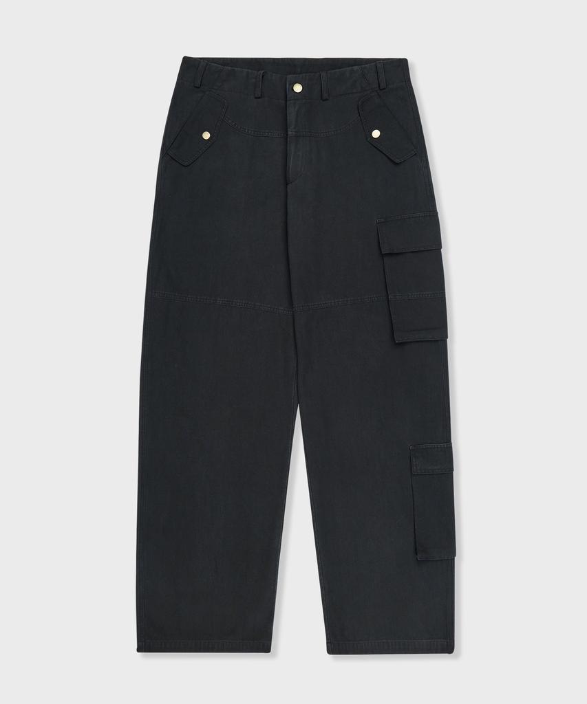 GLW Double Pocket Cargo Pants Black