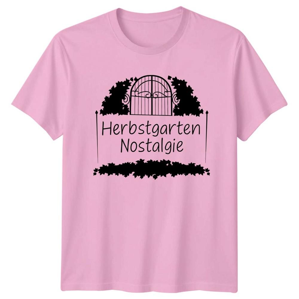 Herbstgarten Nostalgie Unisexs TShirt Autumn Garden Gardening Gift For Her
