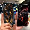 For Oneplus Nord CE 2 Lite CE4 Phone Case Oneplus 3 3T 6 6T Bumper Clear Soft Silicone Bumper Cartoon Animals Cool Style Funda