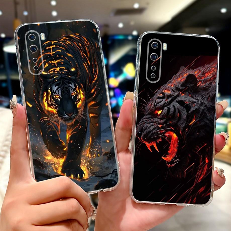 For Oneplus Nord CE 2 Lite CE4 Phone Case Oneplus 3 3T 6 6T Bumper Clear Soft Silicone Bumper Cartoon Animals Cool Style Funda