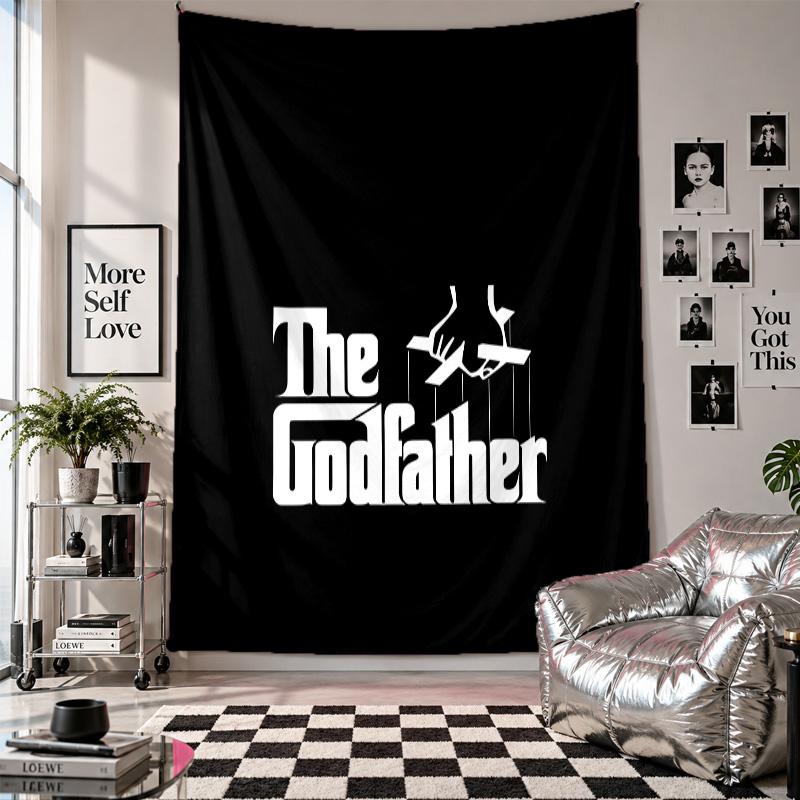Wall TapestryThe Godfather Art Hanging Cloth Decorative Background Cover for Room Decoration