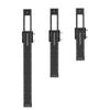 3 Pcs Woodworking Ruler Set Aluminium Alloy T Type Scribing Marking Measuring Ruler with Slide