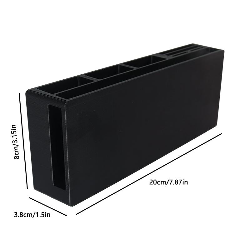 ABS Car Center Console Storage Compartment Multiple Intervals Box Automobile Storage Tool For Skoda Kodiaq Karoq 2017-2022 2023