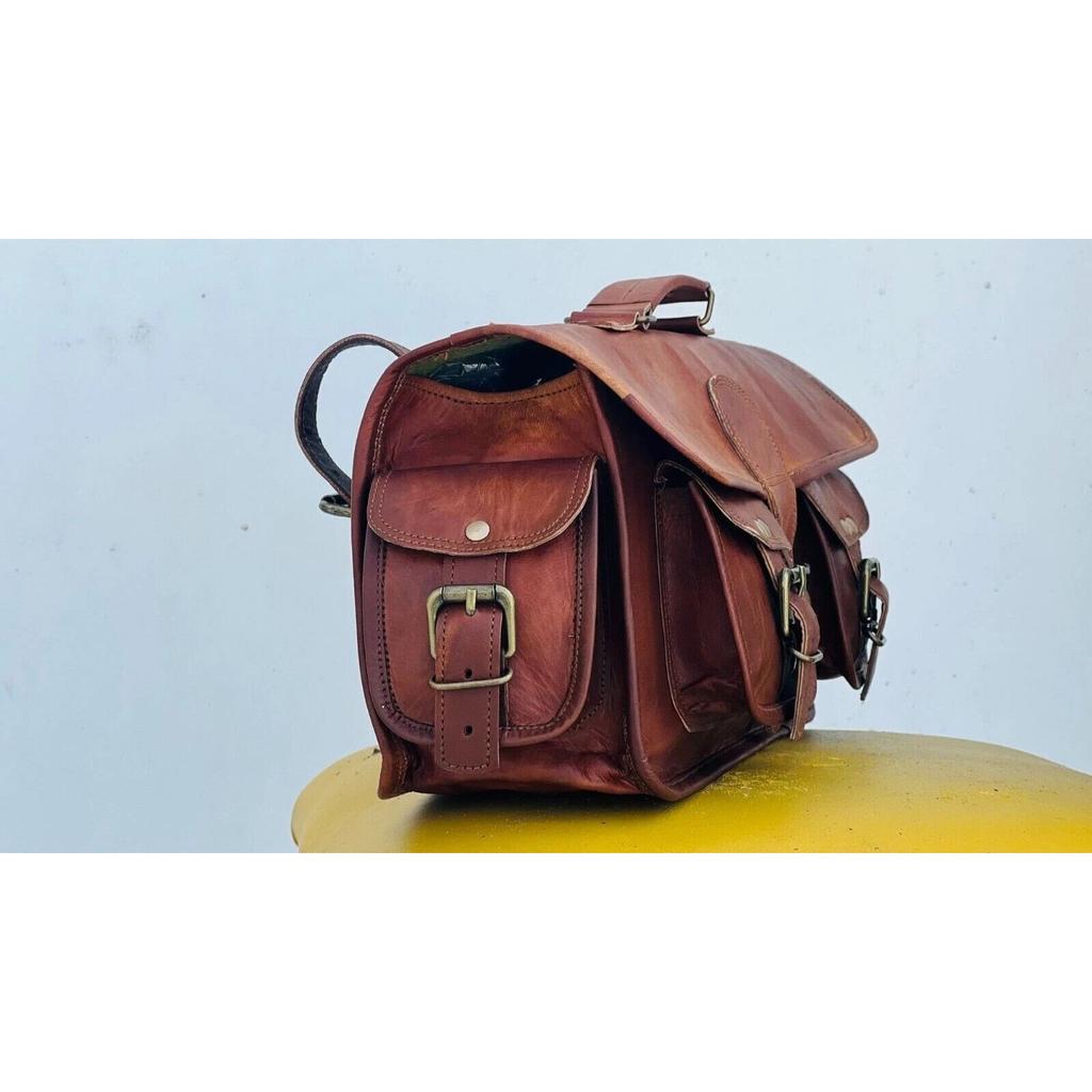 Saddlebags Saddle Panniers For Motorcycle 1 Bags Side Pouch Leather Bag