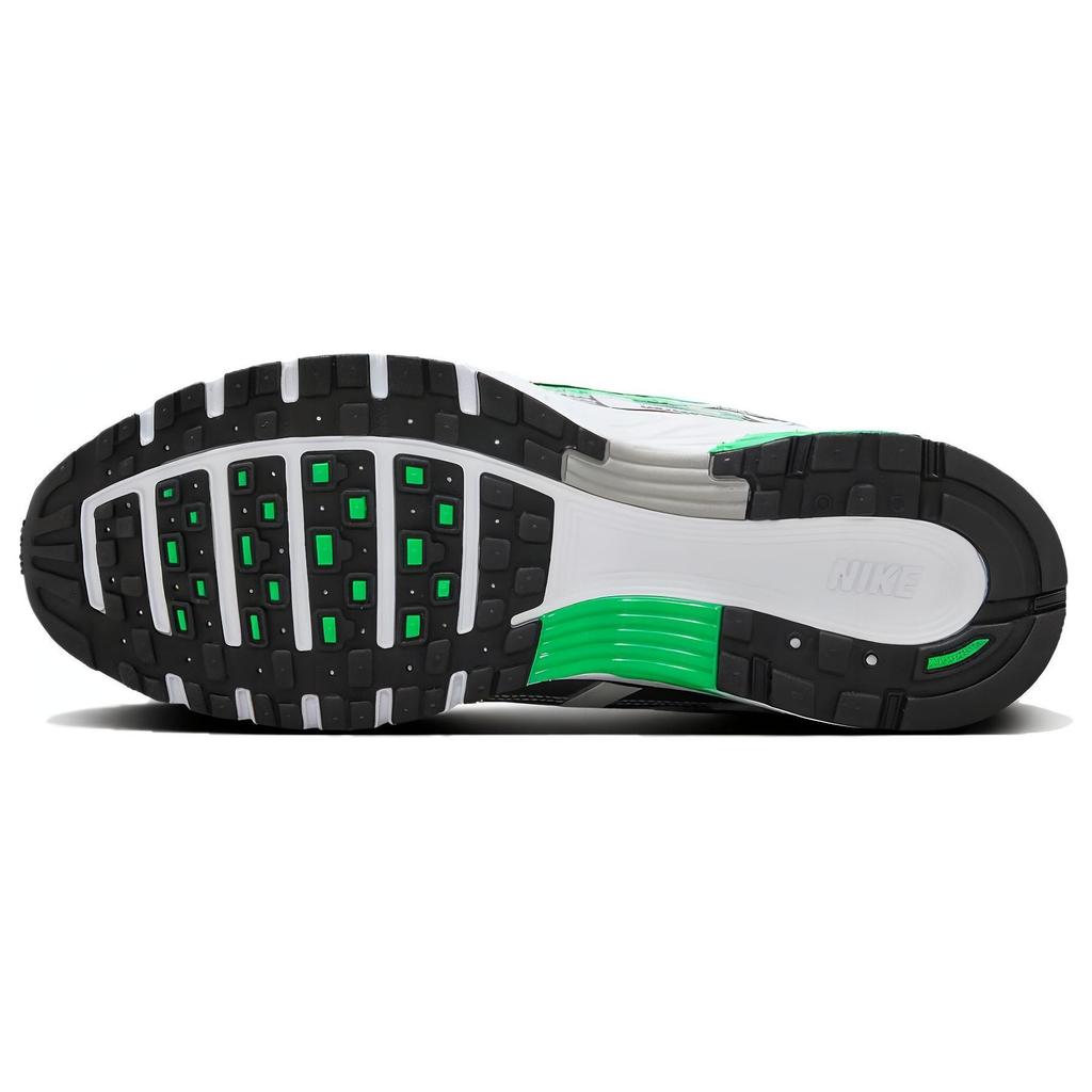 Nike P-6000 Beyaz Bahar Yeşili Unisex Spor Ayakkabı Metalik-Gümüş Siyah CD6404-104