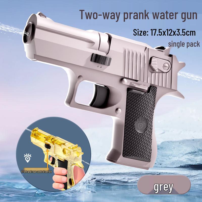 Prank Reversible Spray Water Gun - Creative Double-Sided Toy for Water Fights