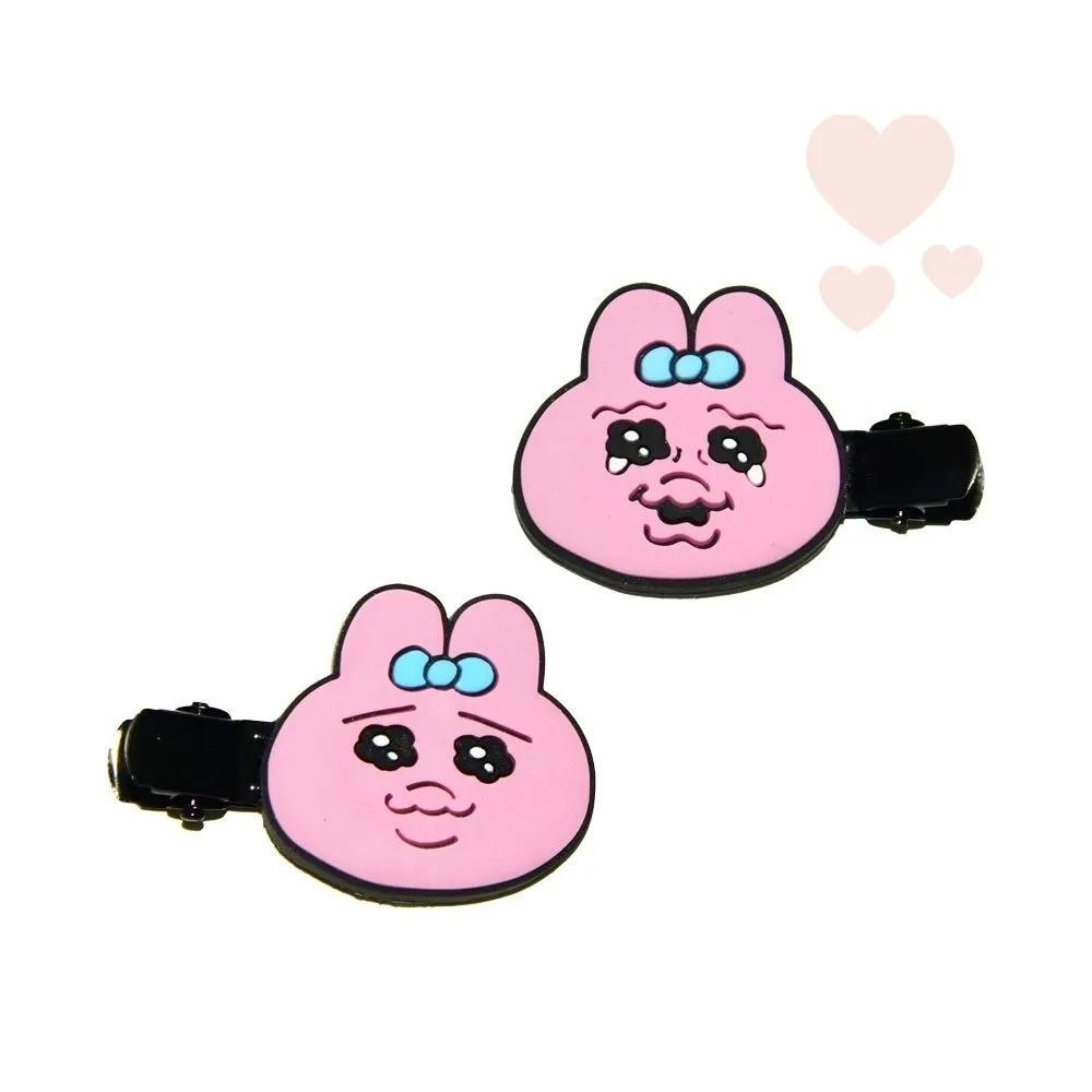 Tear clip (2-pack) straight hair clip small claw clip bangs pin character hair clip hair claw clip hair clip
