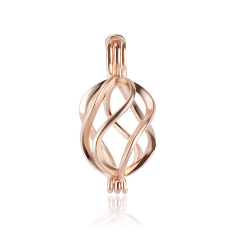 

CLUCI Silver 925 Pendant for Necklace Jewelry Geometric Twisted Women Necklace 925 Sterling Silver Pearl Pendant Locket SC004SB розового золота
