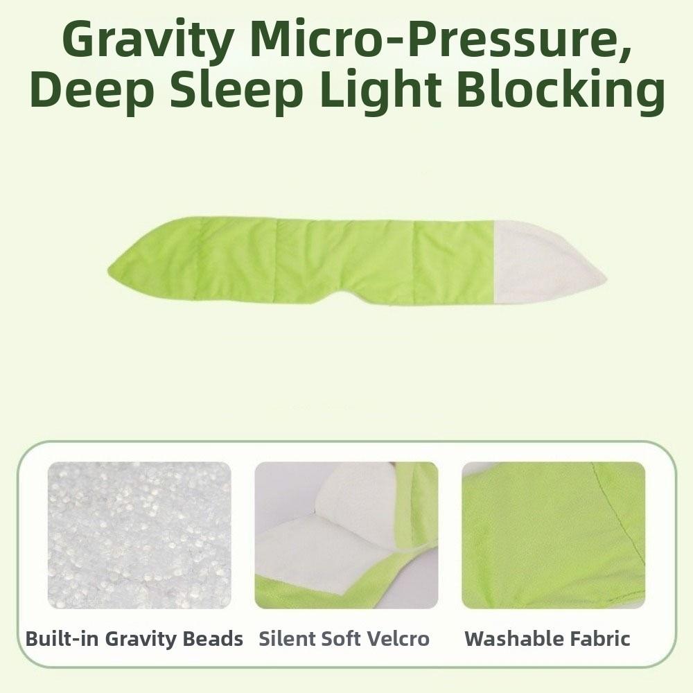 Breathable Weighted Eye Mask Comfortable Eyepatch Tech Gravity Gravity Sleep Mask  Home Travel