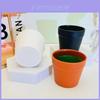 Classic Plastic Flower Pot With Foam Insert For Indoor Garden Decor