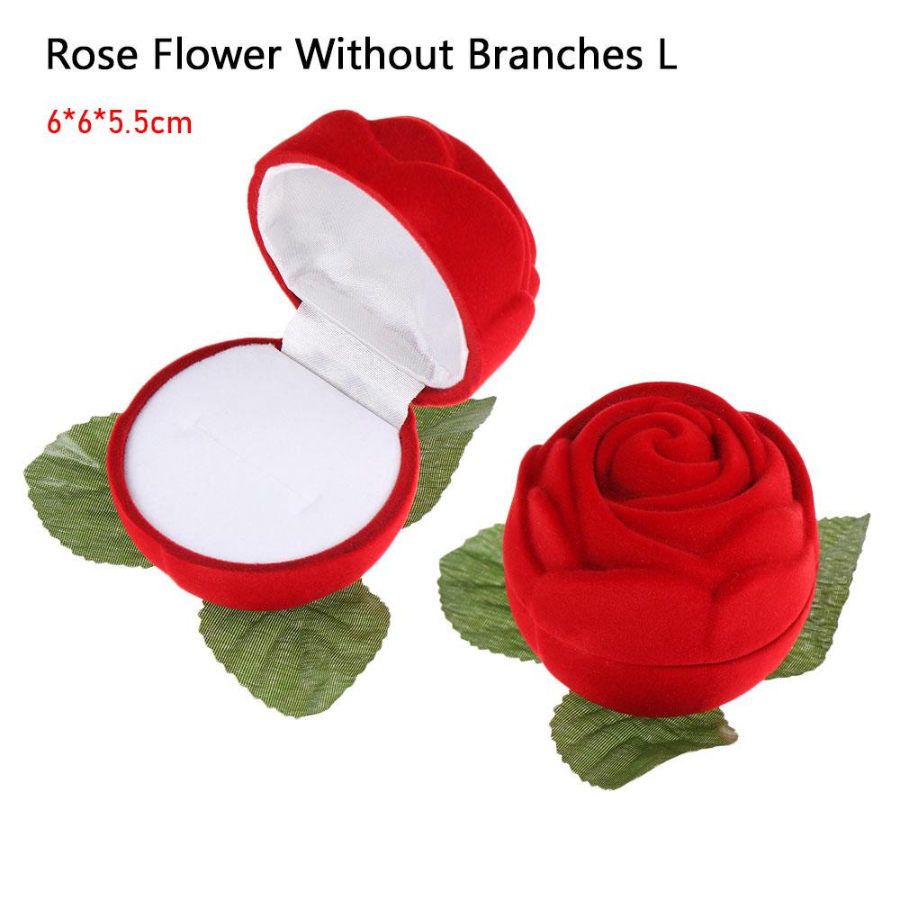 Accessories Earrings Necklace Holder Velvet Jewelry Box Wedding Ring Boxes Bracelet Container