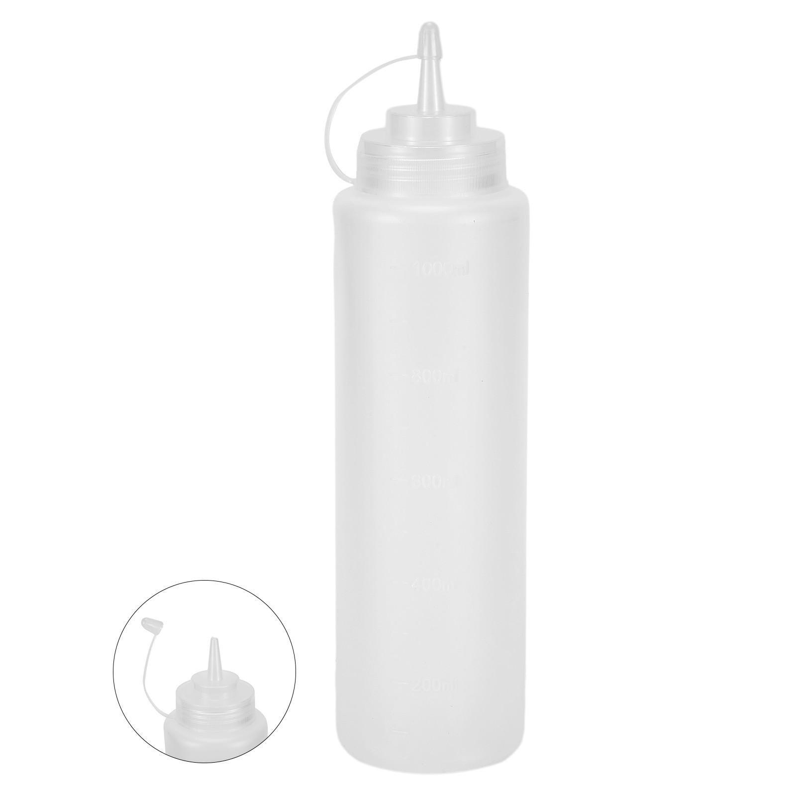 Leakproof Sauce Dispenser Bottle Perfect for Restaurants and Picnics (480ML) 1000ML