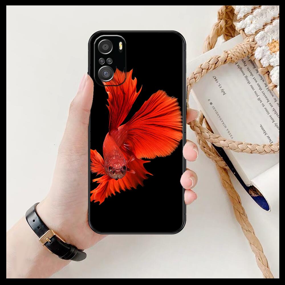 Koi Carp Fish Phone Case For Xiaomi Redmi 11 Lite 9C 8A 7A Pro 10T 5G Cover Mi 10 Ultra Poco M3 X3 NFC 8 SE Cover