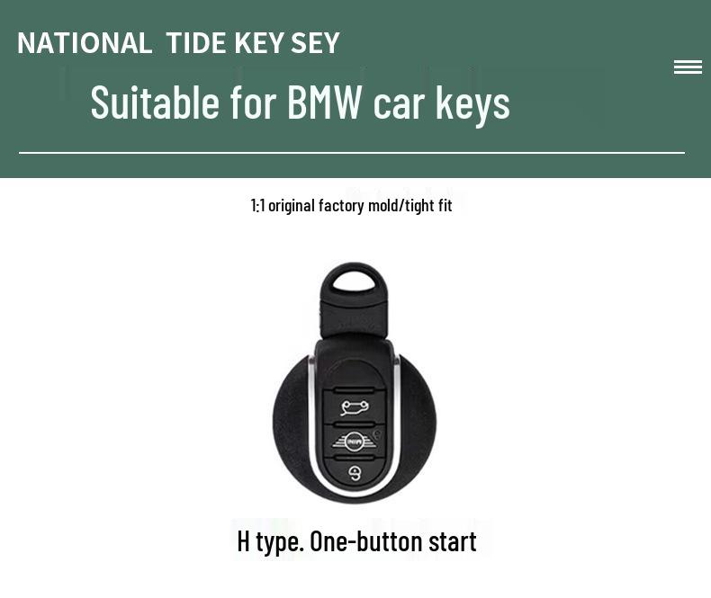 BMW Mini Key Case for Countryman/Cooper F54 F55 F56 F60