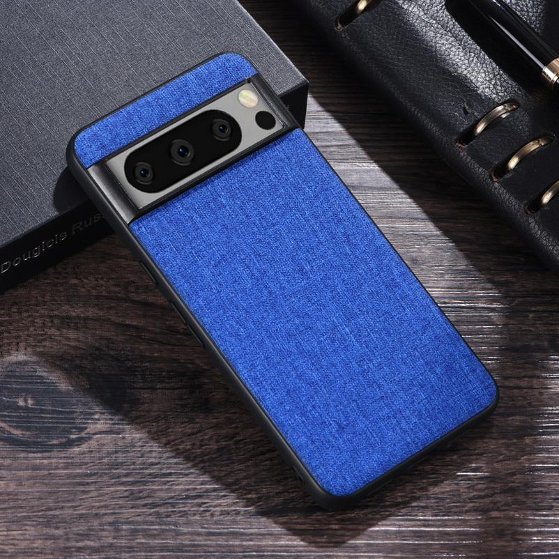 For Pixel 8 Pro 7 7a case Pixel 6 6a case  Cloth Hybrid Hard Phone Cover TPU Fundas