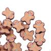 Christmas Gingerbread Men Ornaments 5 Mm Soft Clay Artwork Portable DIY Accessories for Jewelry